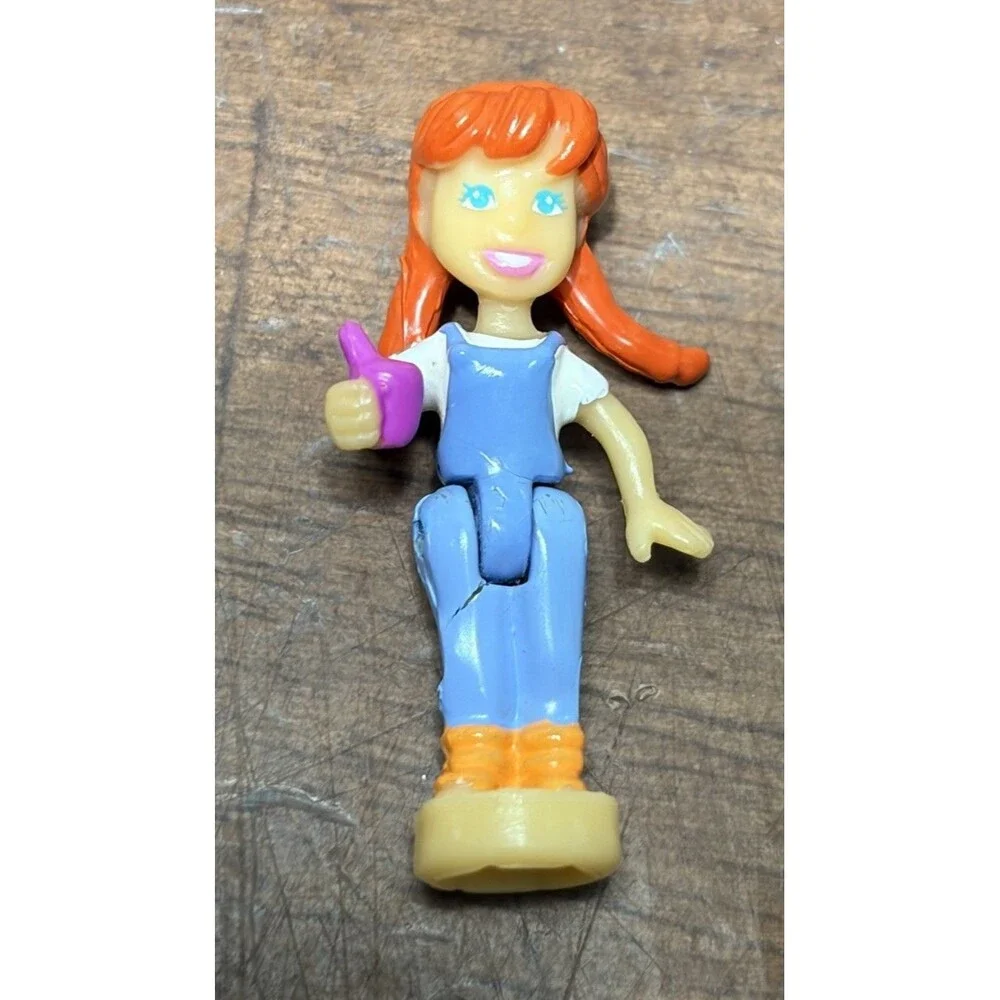 Lot Of 4 Vintage Polly Pocket Figures